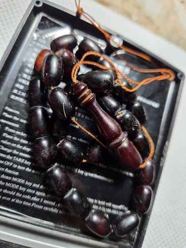 Vintage amber bakelite - vintage, 29+1